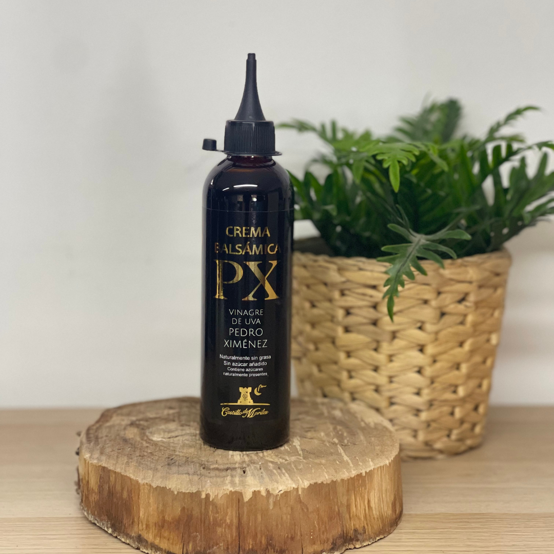 Crema Balsámica al Pedro Ximénez. Vinagre de uva PX. 250 ml.