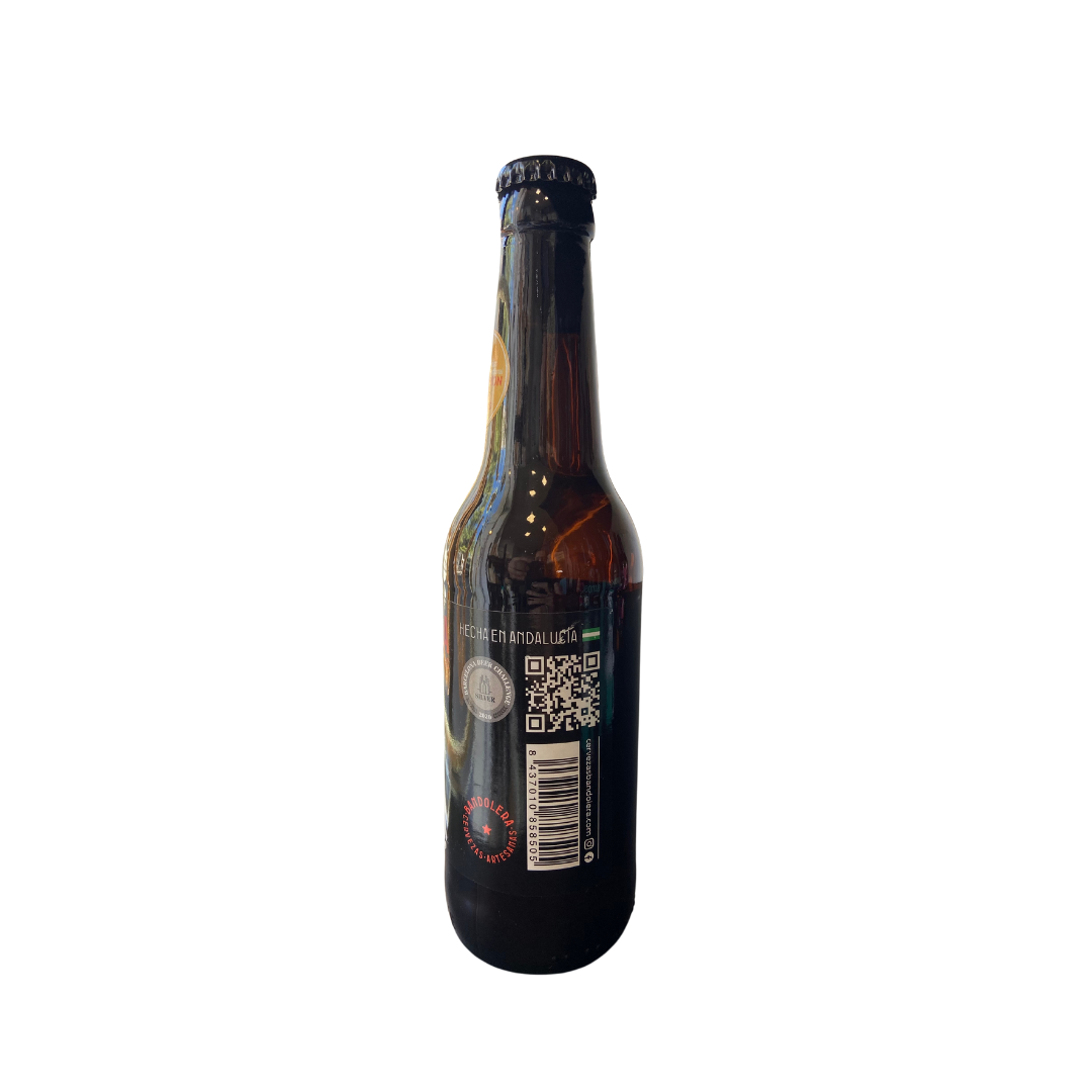 Cerveza Artesanal Bandolera. Rubia. 33 cl. (Transformando).