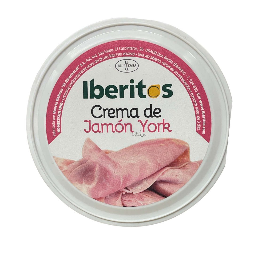 Crema de Jamón York - Iberitos (250g)