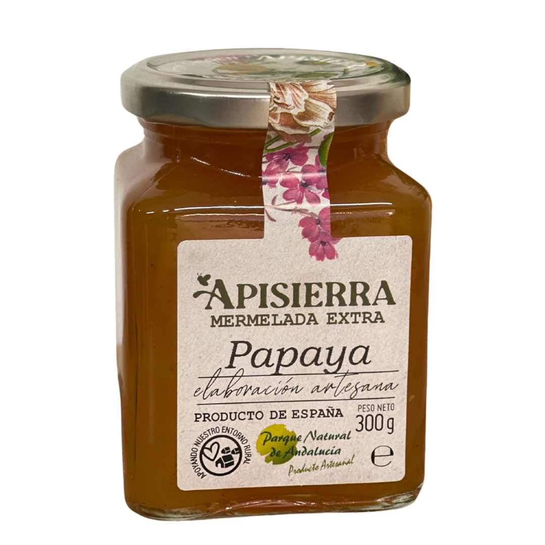 Hausgemachte Papaya-Marmelade 300 g. Apisierra