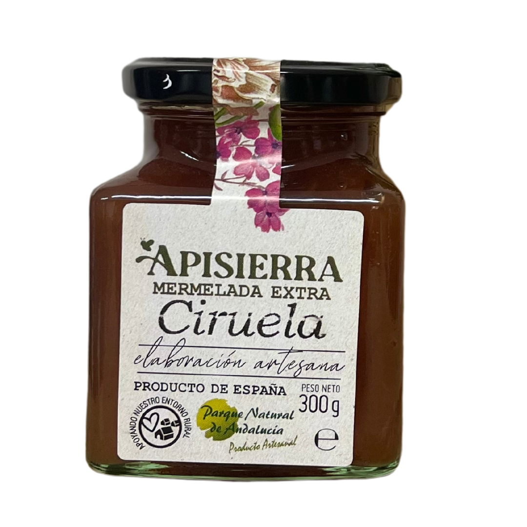 Mermelada Artesana de Ciruela. 300 Grs (apisierra)