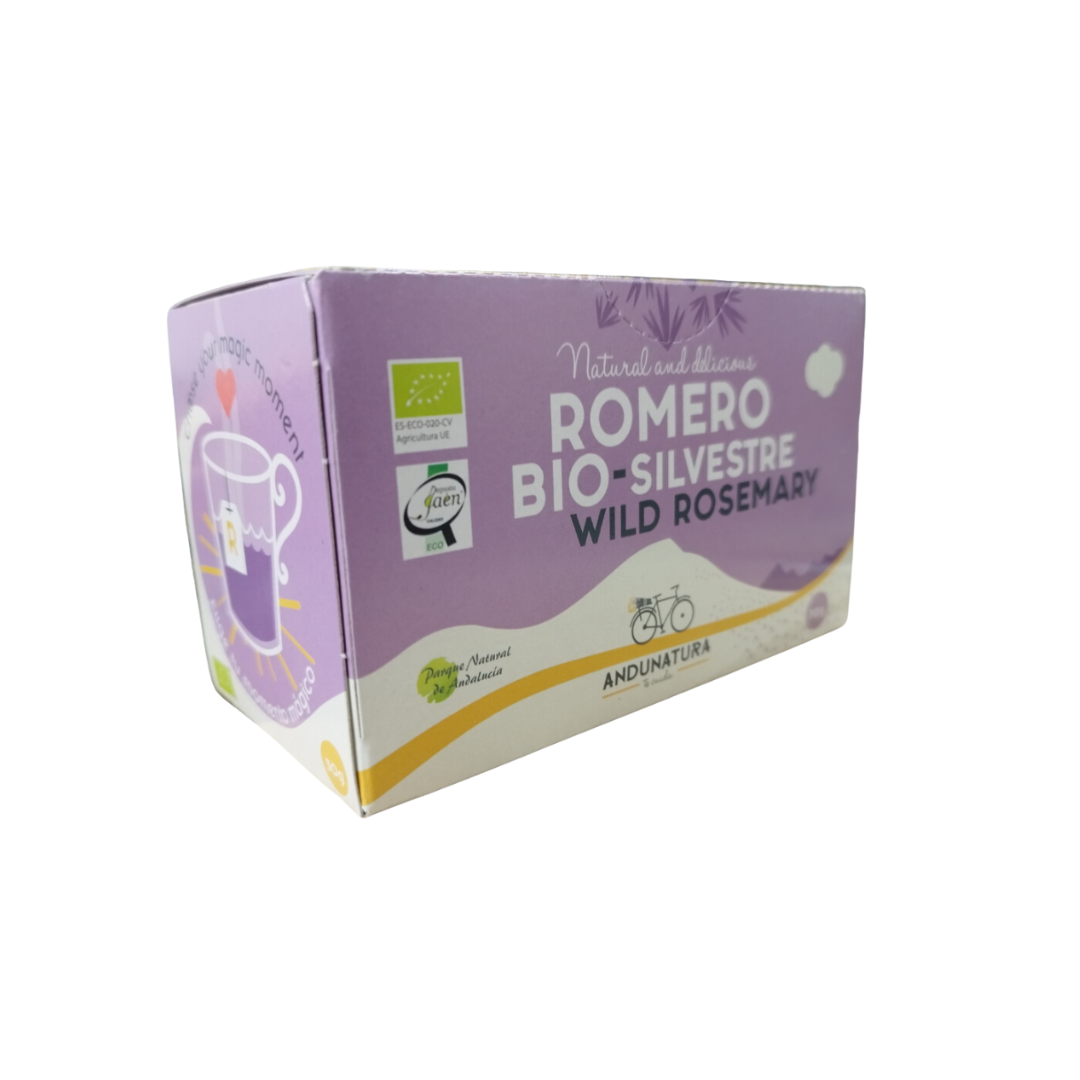 Infusión de Romero BIO- Silvestre. 20 bolsitas.