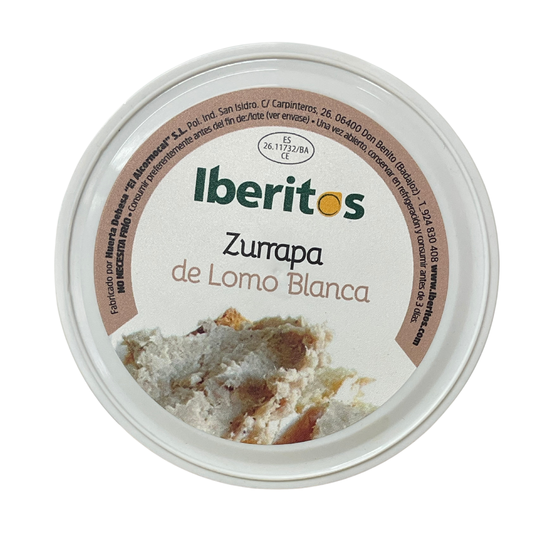 Zurrapa de Lomo Blanca (Iberitos) 250 gr