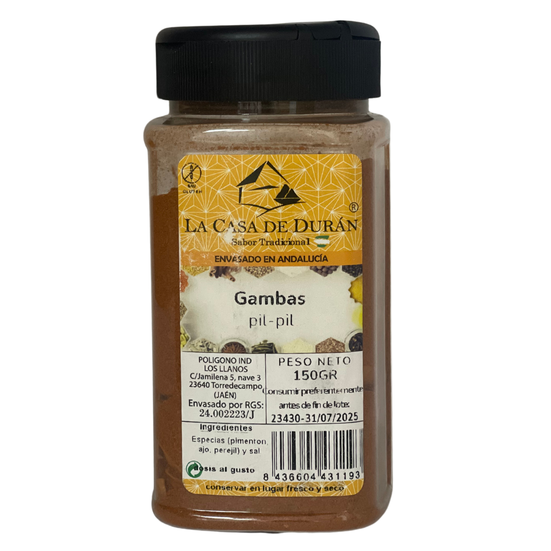 Especias Gambas al Pil Pil Bote 150g