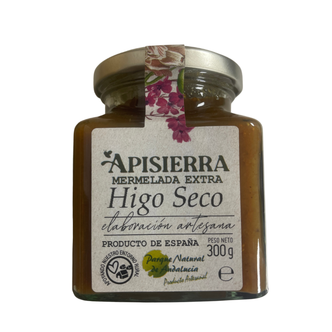 Artisanal dried fig jam 300grs (Apisierra)