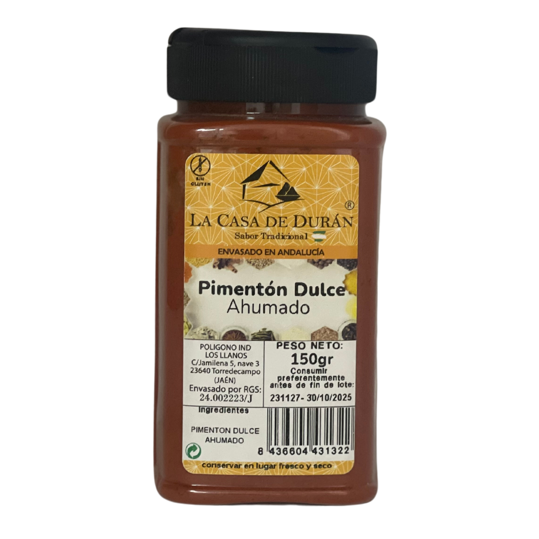 Pimentón Dulce Ahumado  Bote 150g