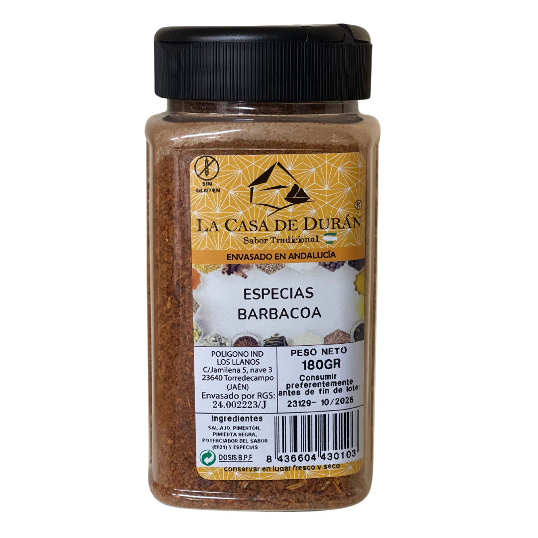 Barbecue Spices Jar 180 gr