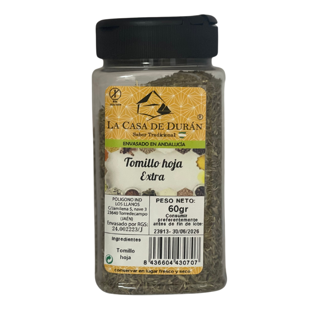 Tomillo Hoja Extra  Bote 90g