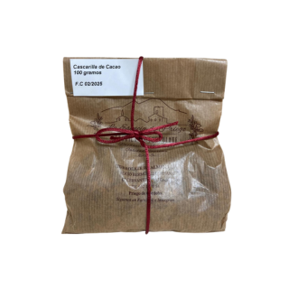 Cascarilla de Cacao. Bolsa de 100 gr