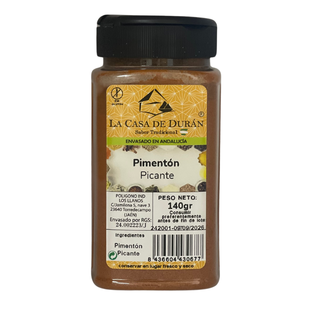 Pimentón Picante  Bote 140g