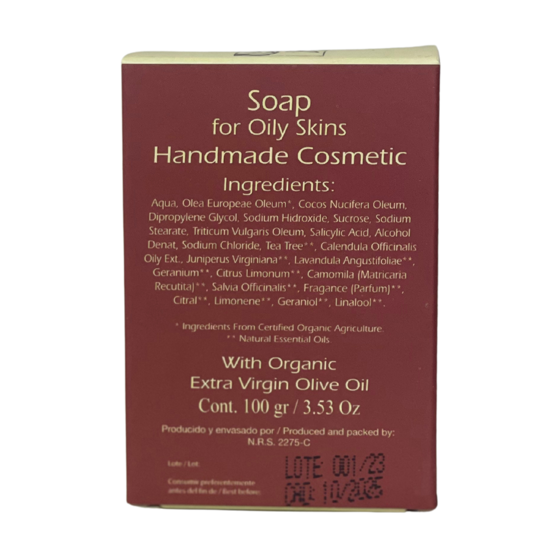 Soap for oily and acne-prone skin (Vizcántar) 100 gr