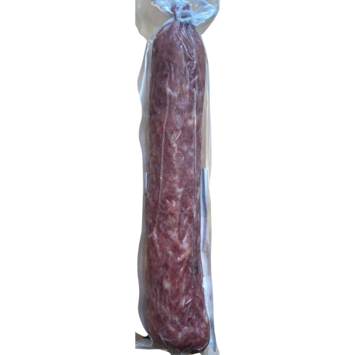 Hausgemachte Putensalami