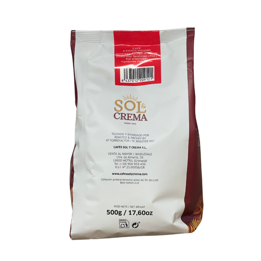 Café Etiopía en grano (500gr)