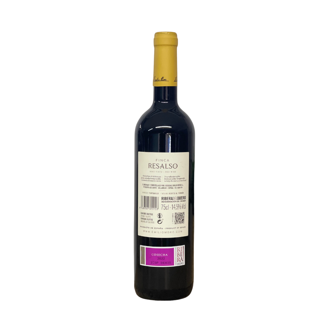 Vino Tinto Finca Resalso 75 cl. Ribera del Duero (Emilio Moro Bodegas)