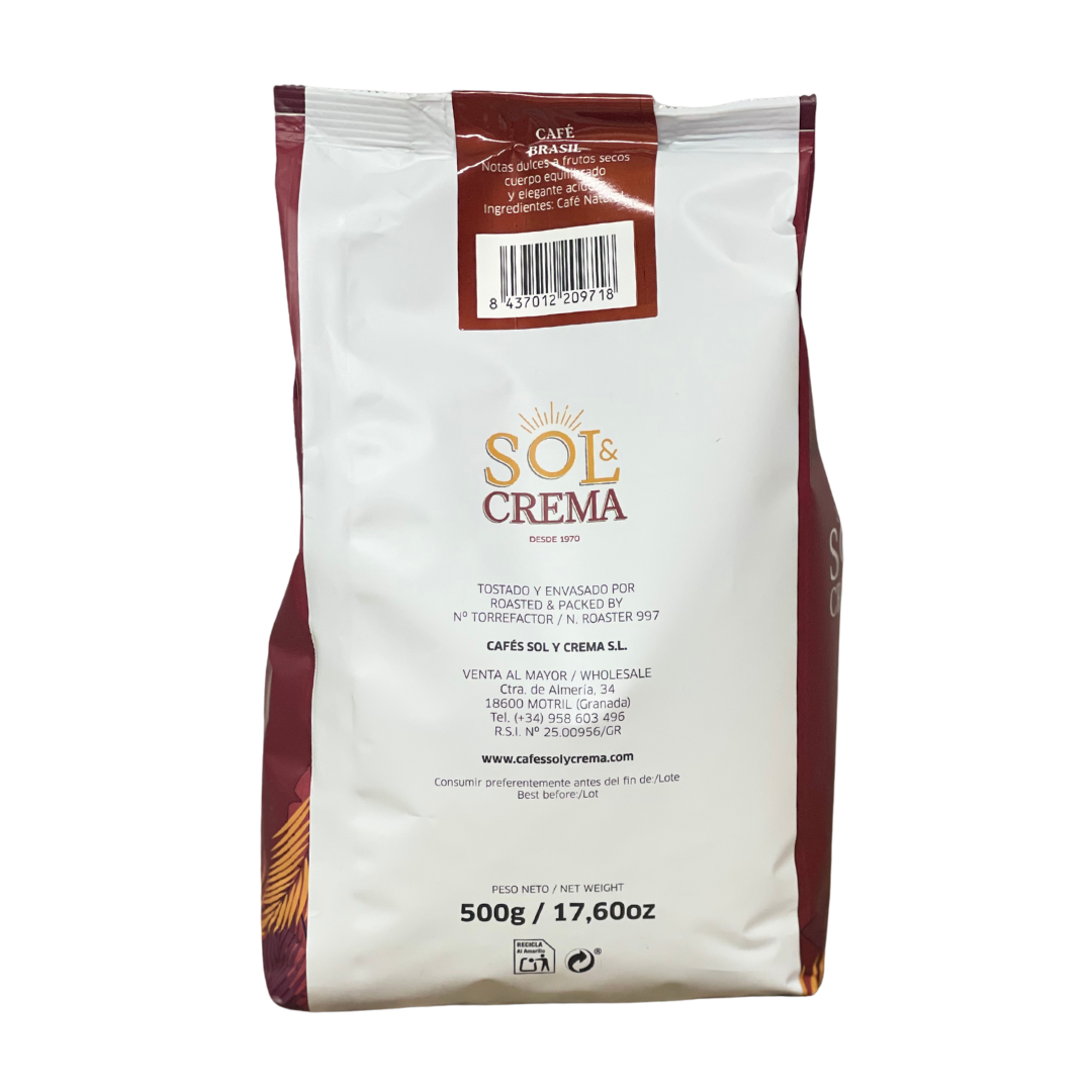 Café en Grano Brasil 500g