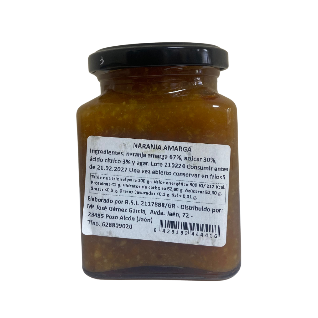 Bitter Orange Jam. Glass jar 300 gr. Apisierra