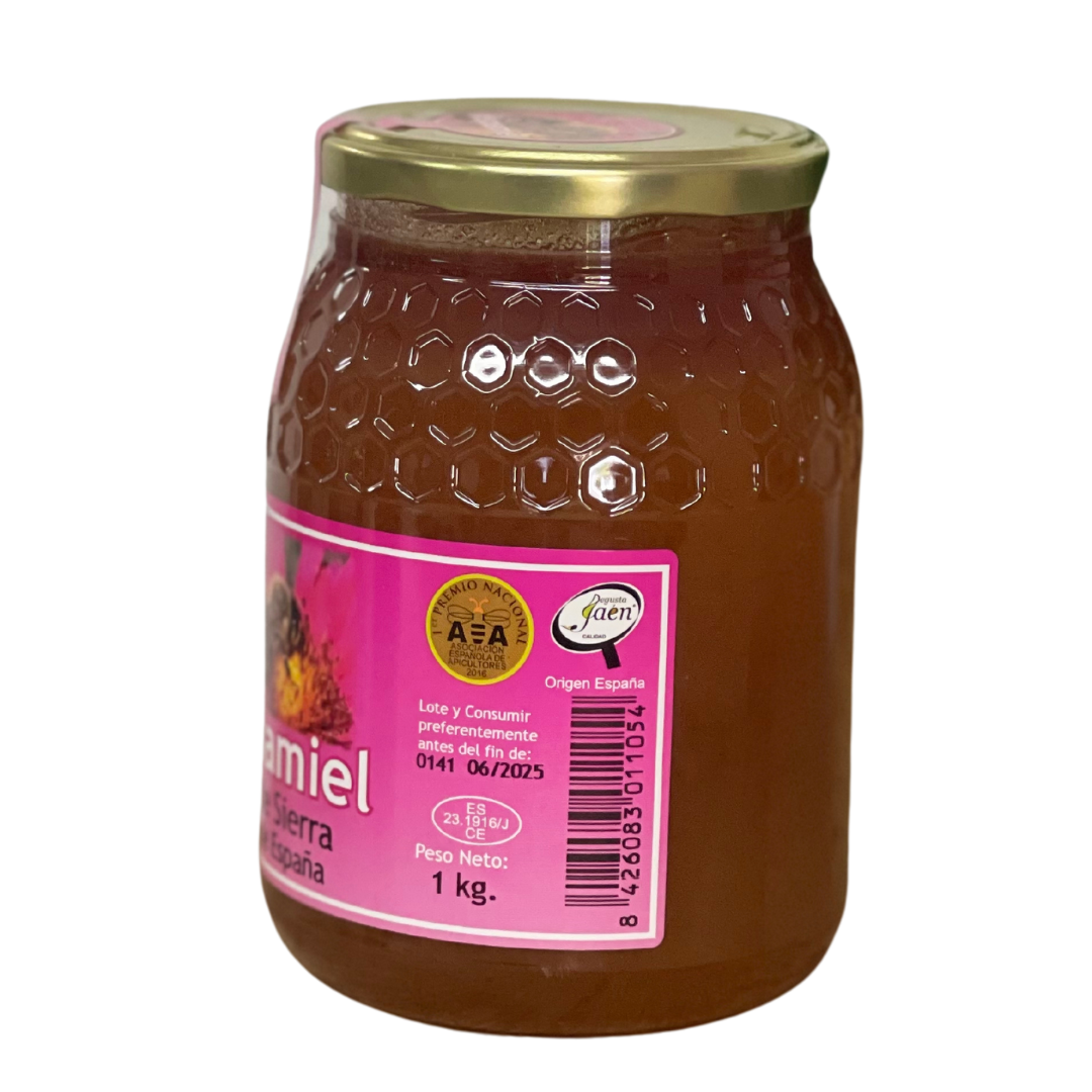 Natural Flower Honey/Mountain Honey 1Kg Natural Raw. Hispamiel