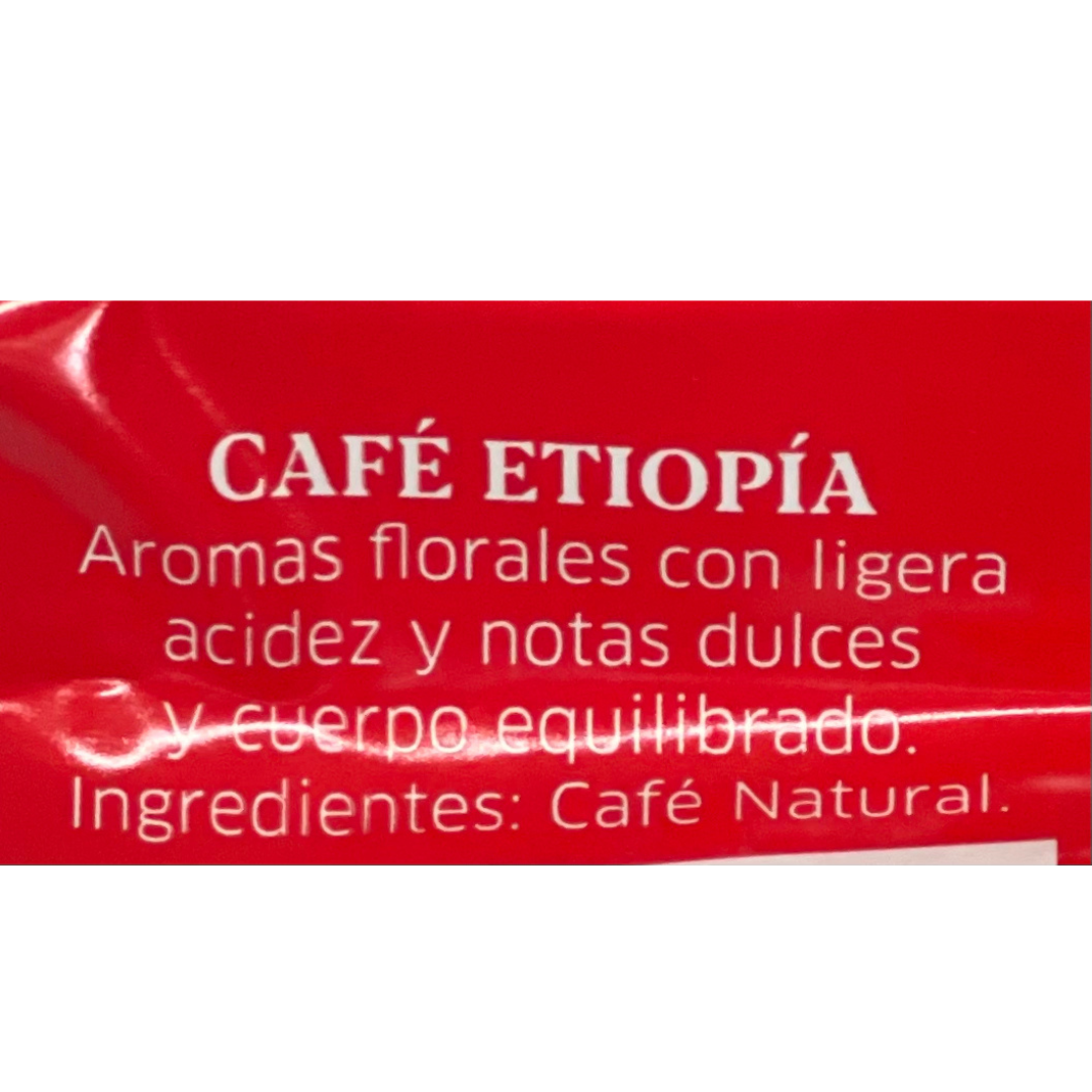 Café Etiopía en grano (500gr)