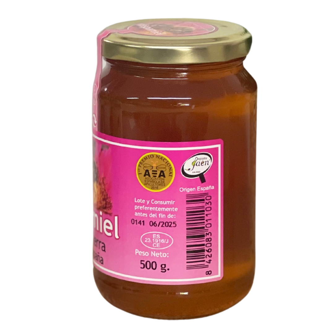 Natural Sierra Honey/flower honey 500gr. Hispamiel