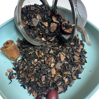 Té negro frutos rojos y chocolate