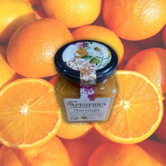 Mermelada Artesana de Naranja. 300 Grs (Apisierra)