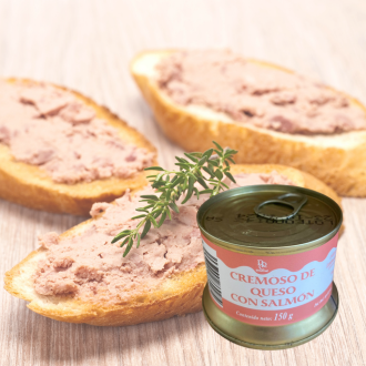 PATÉ DE QUESO CREMA CON SALMÓN