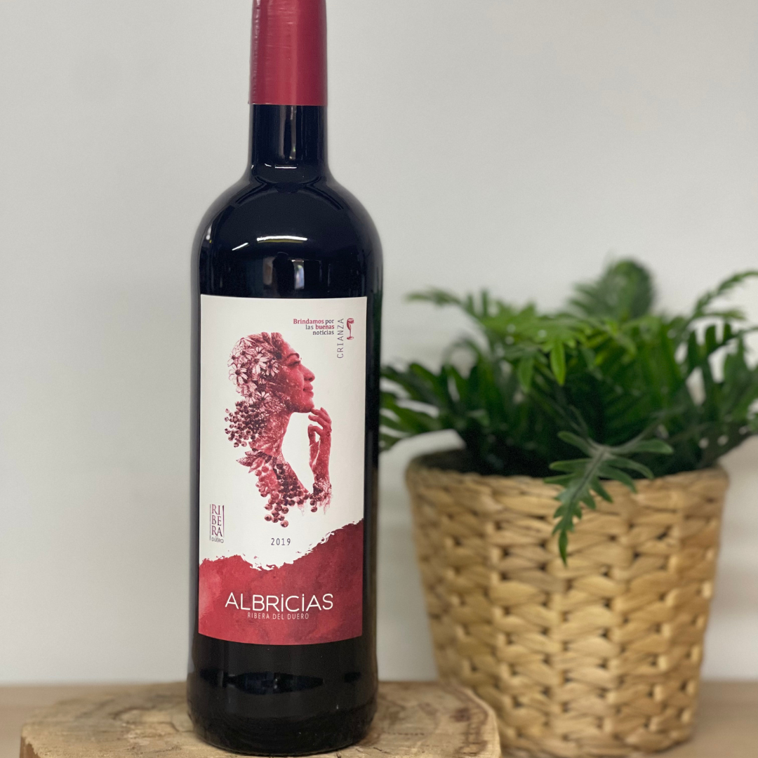 Ribera del Duero Albricias. Crianza 2019. 75 cl