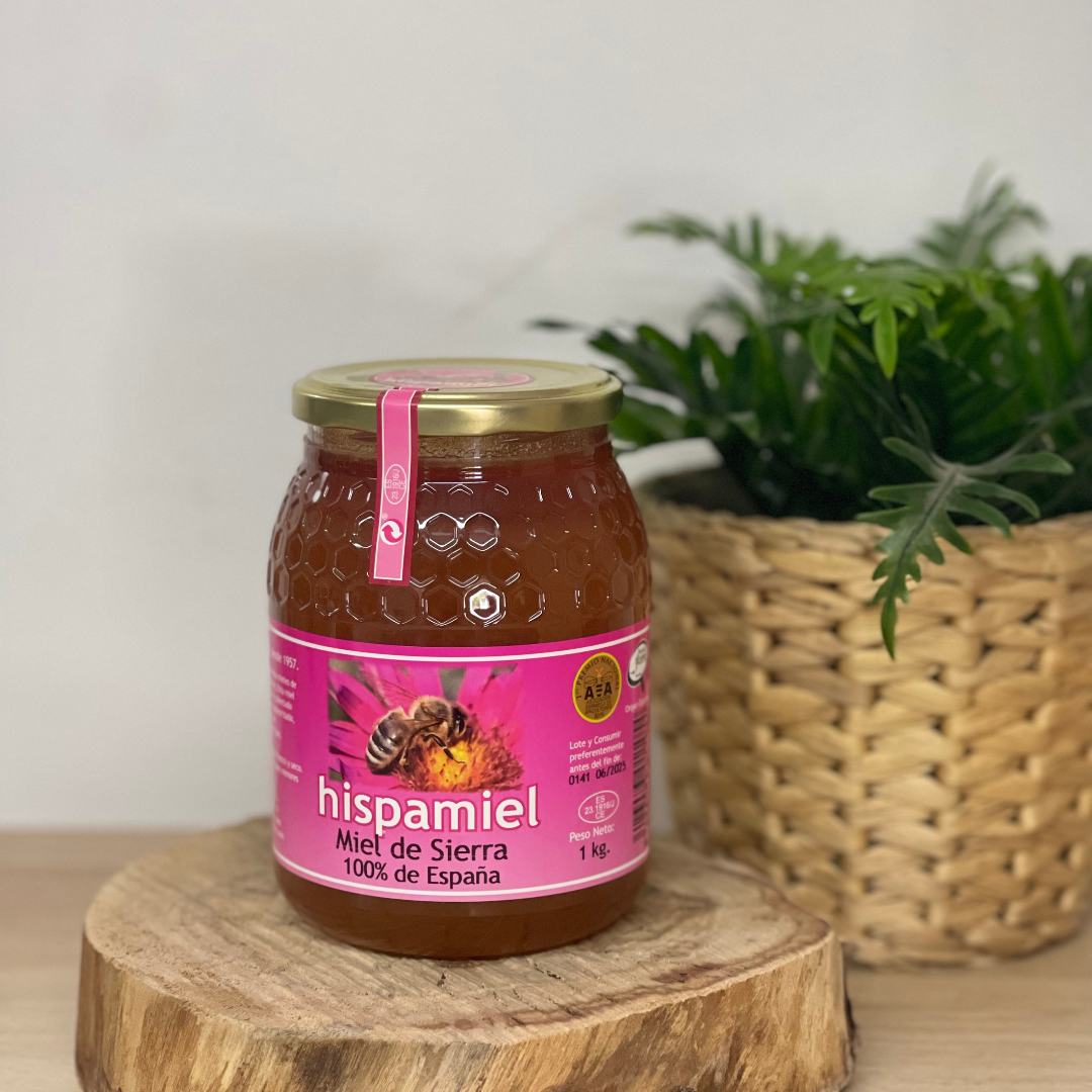 Natural Flower Honey/Mountain Honey 1Kg Natural Raw. Hispamiel