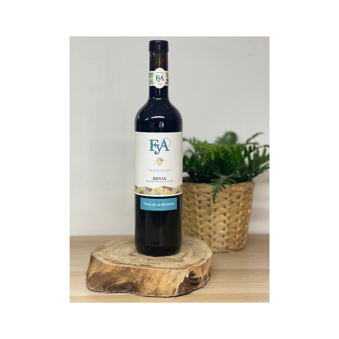 Vino Tinto Rioja Tinaja de Barro. Tempranillo (Bodegas FyA) 75 cl