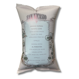 Patatas San Nicasio Sabor Pimentón. Bolsa de 150 gr.