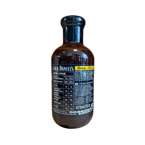 Salsa Jack Daniels Honey BBQ Sauce. 473 ml