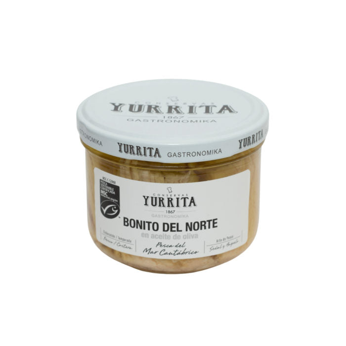 Bonito del Norte en Aceite de Oliva. Conservas Yurrita. 150 gr. MSC