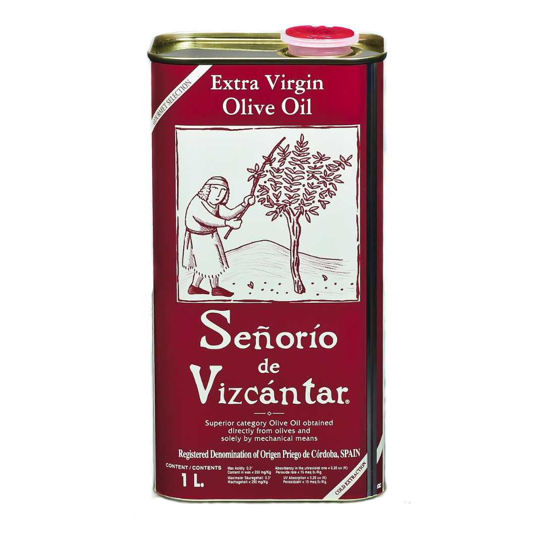 SEÑORÍO DE VIZCÁNTAR SELECTION Extra Virgin Olive Oil, 1L Can Format