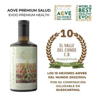 ANCESTRAL PICUDO. BOTELLA 500 ML. AOVE ECOLÓGICO REGENERATIVO