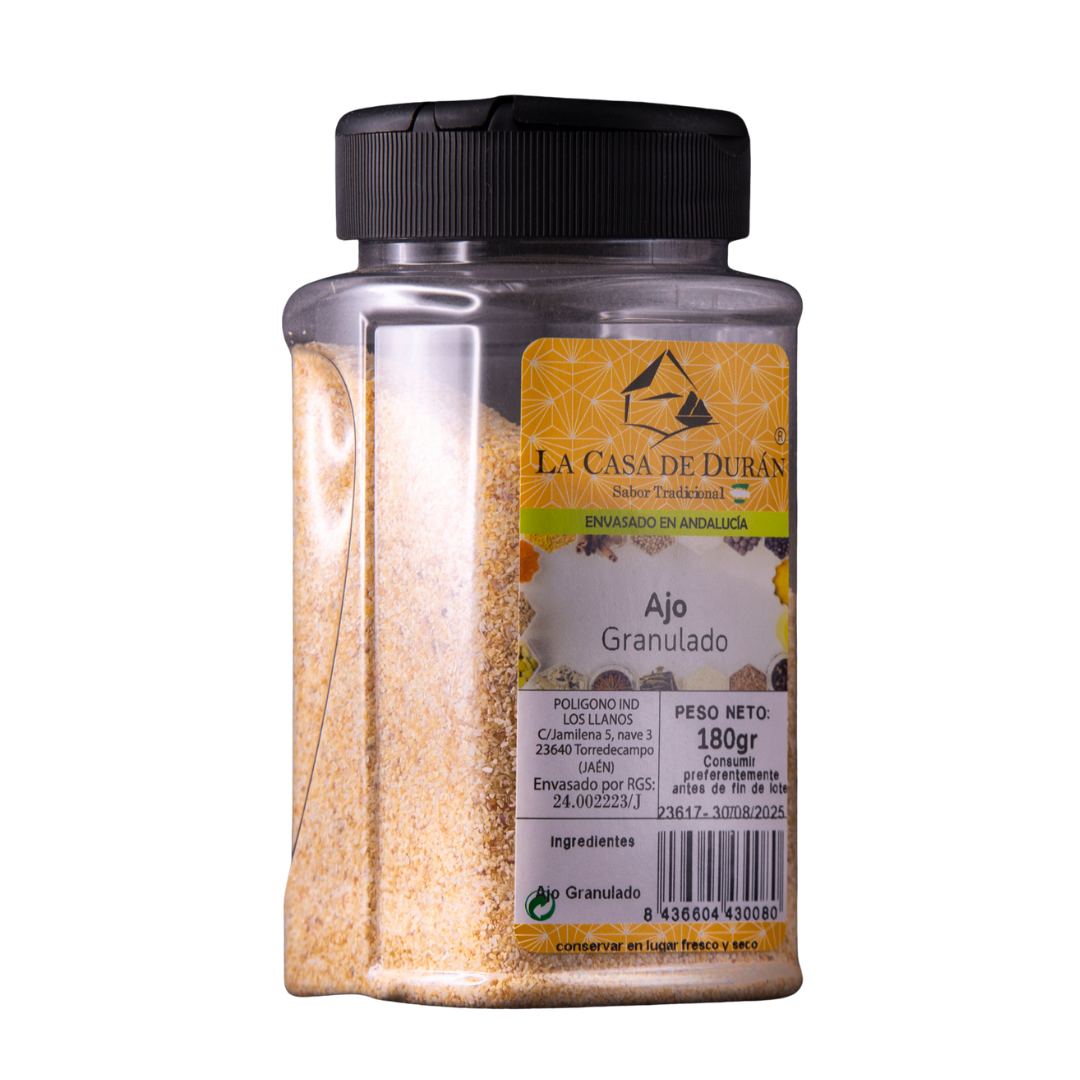 Granulated Garlic Family Jar 180g - La Casa de Durán