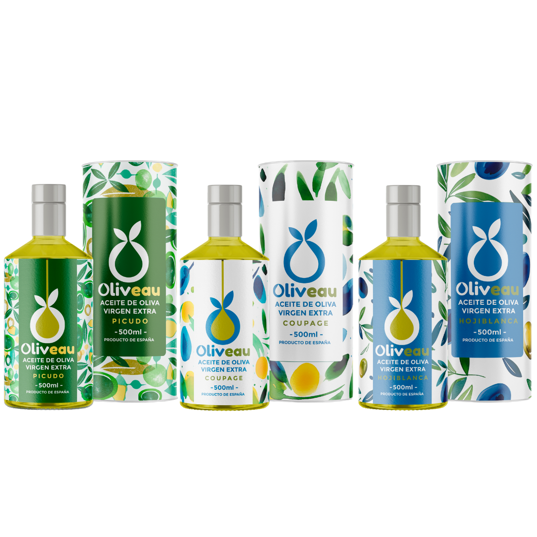 Pack de Aceite de Oliva Virgen Extra Oliveau