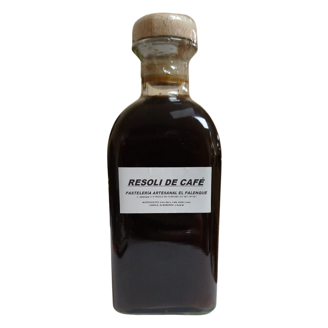 RESOLI CASERO DE CAFÉ (Pastelería Artesanal El Palenque) 750 ml