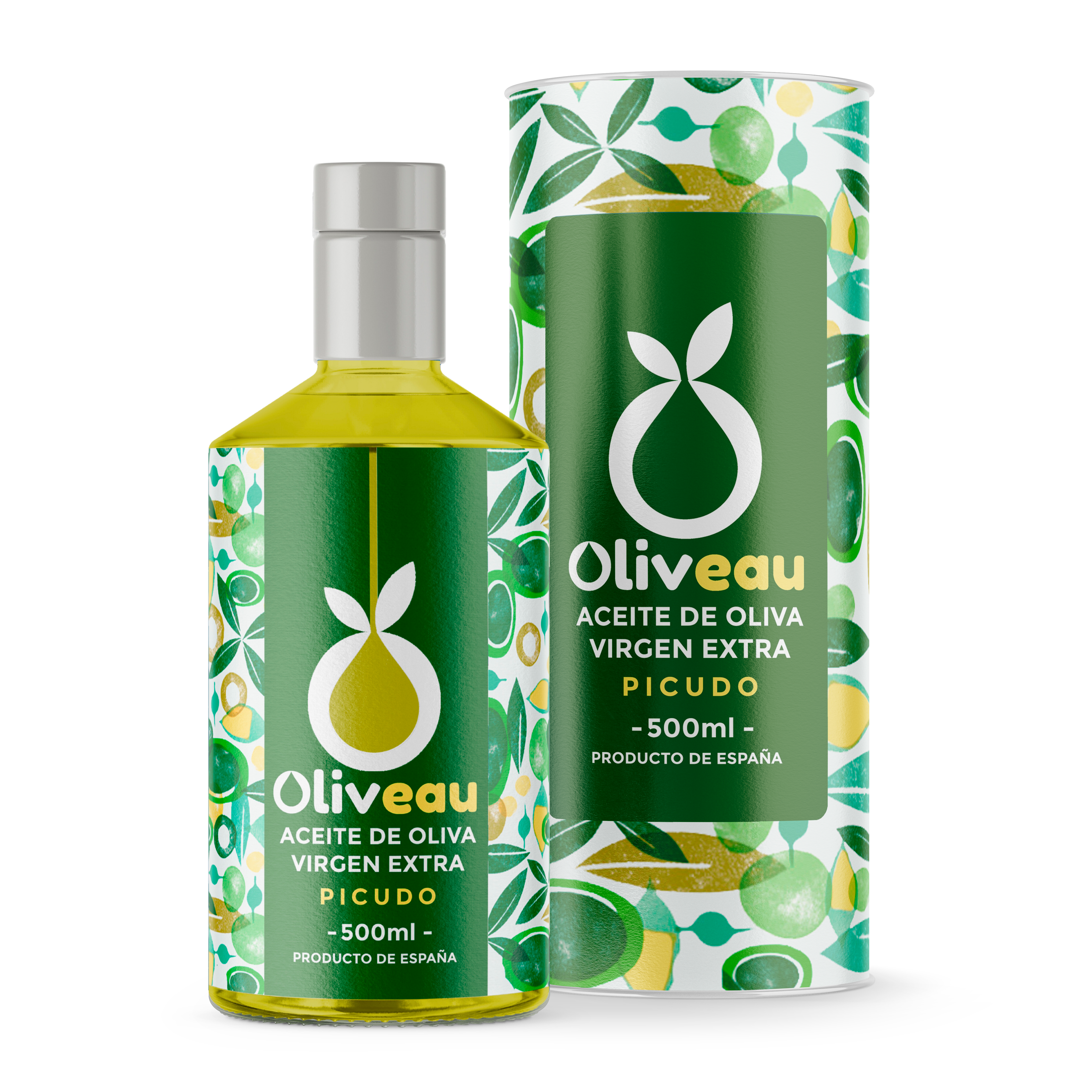 Aceite de Oliva Virgen Extra, Oliveau Picudo 500ml