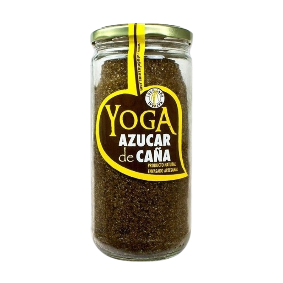 Brauner Rohrzucker. Yoga. Naturprodukt. 550gr