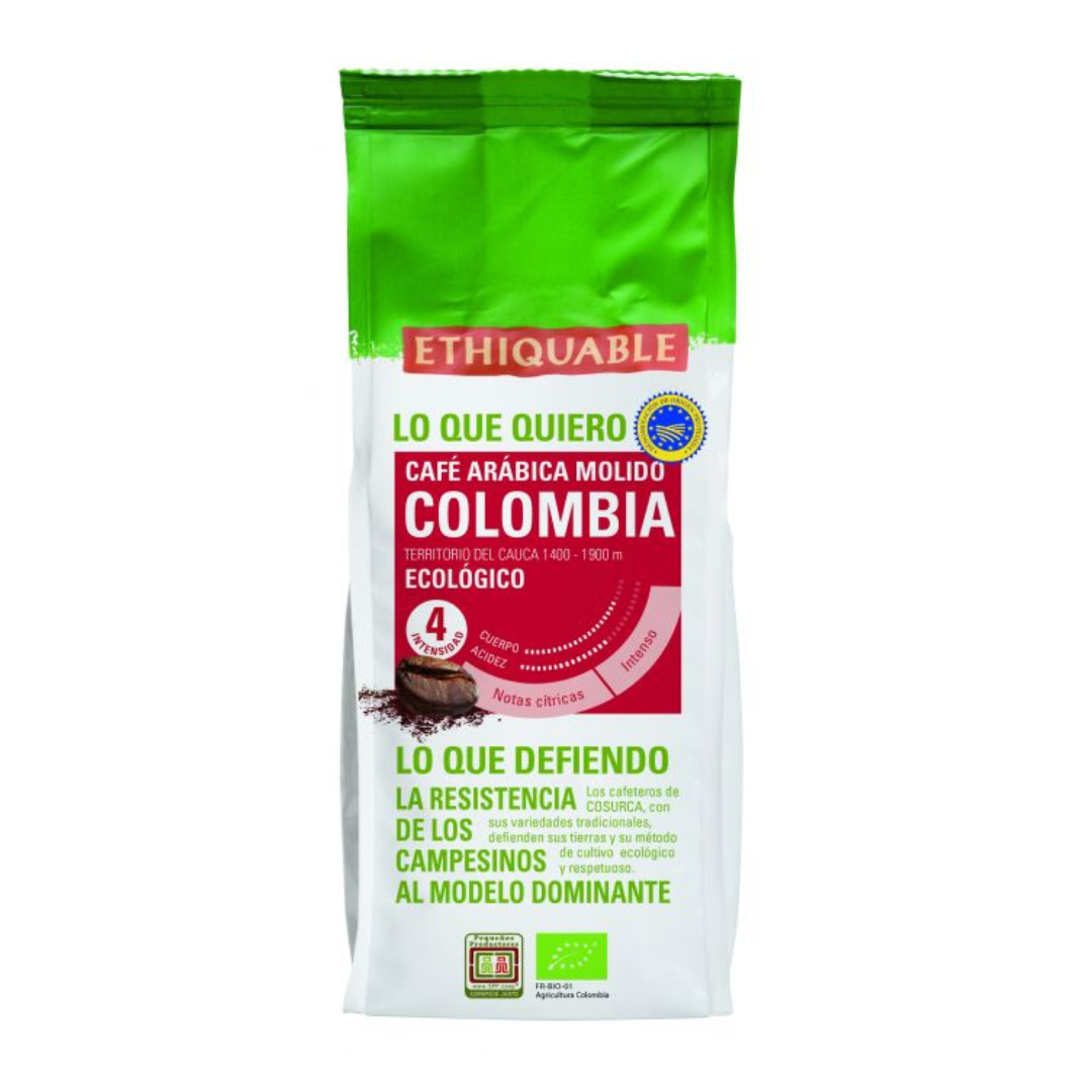 Organic Colombian Arabica Coffee Ground 250gr