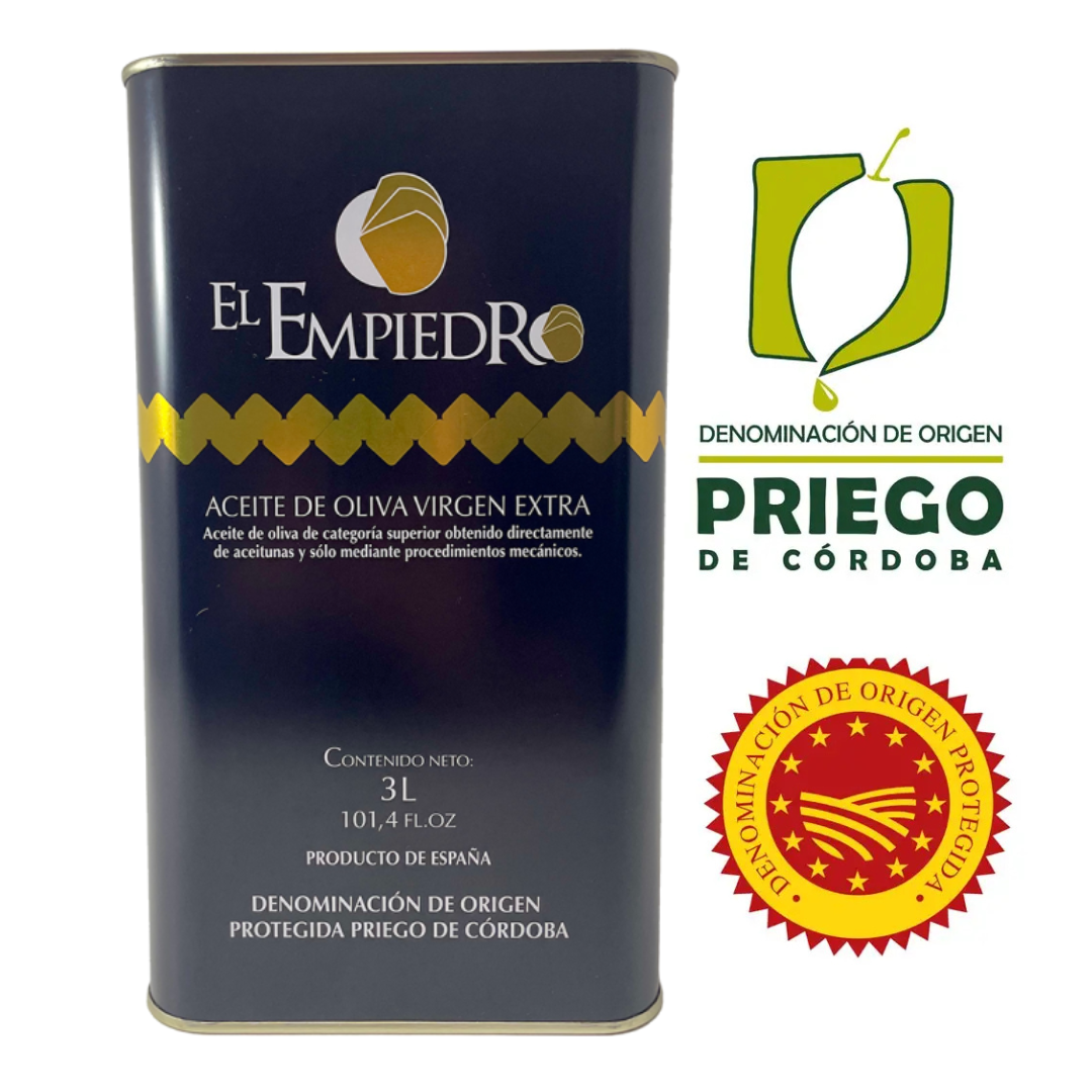 Aceite de Oliva Virgen Extra Empiedro - Lata 3 Litros