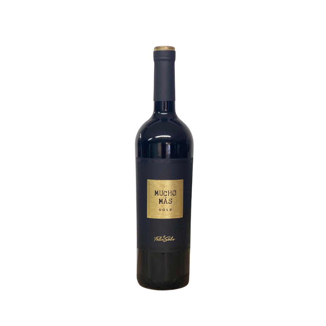 Vino Tinto Mucho Más Gold (Félix Solís). 75 cl.