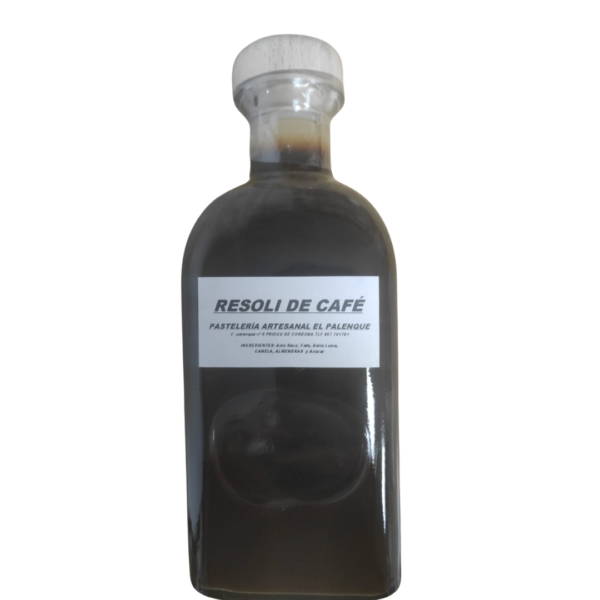 RESOLI CASERO DE CAFÉ (Pastelería Artesanal El Palenque) 750 ml