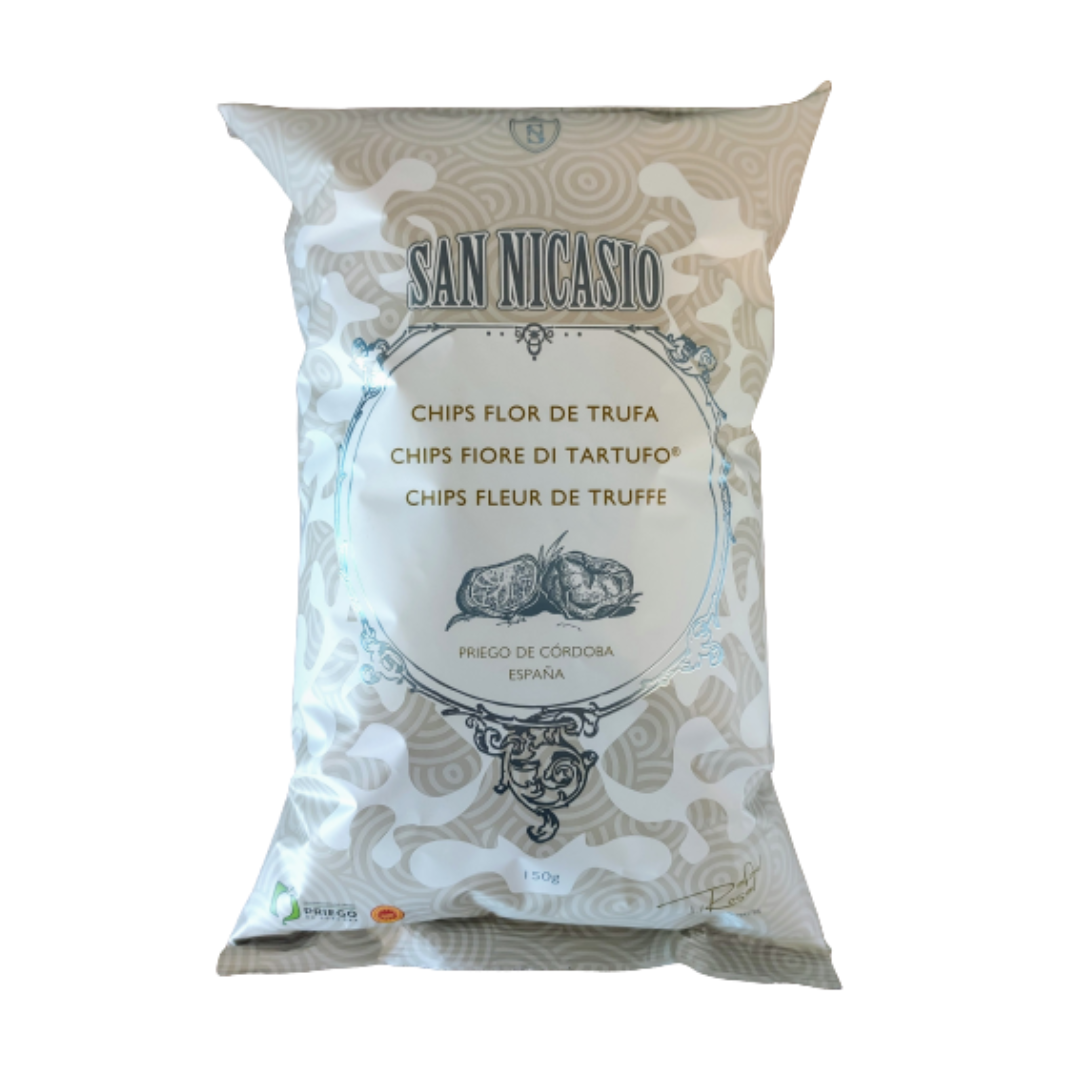 San Nicasio Truffle-Flavored Potatoes. 150 gr bag